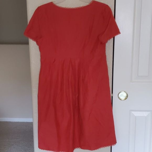 Fossil Silk Blend Lace Dress Medium - Picture 6 of 6